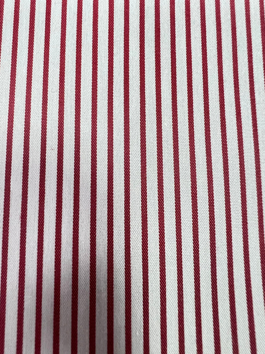 Albini® - Red Stripe AirWeave - Fabric
