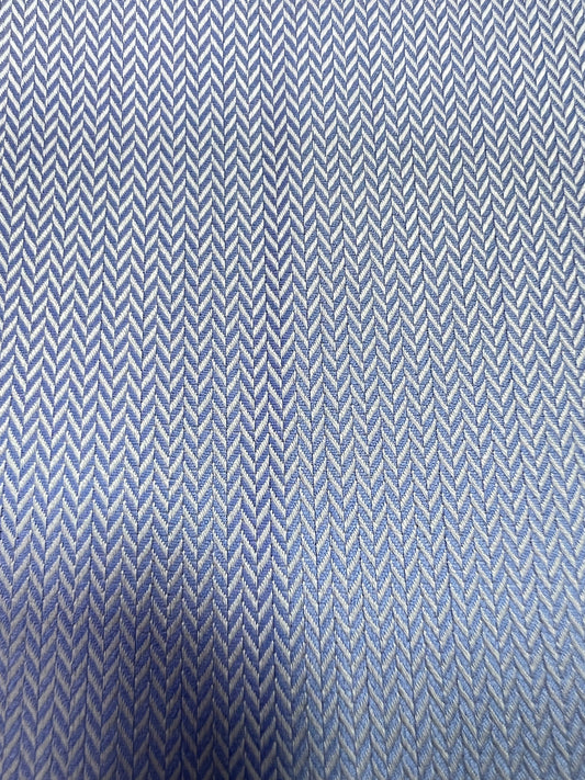 Cloud Blue Sculpted Texture - Made to Measure