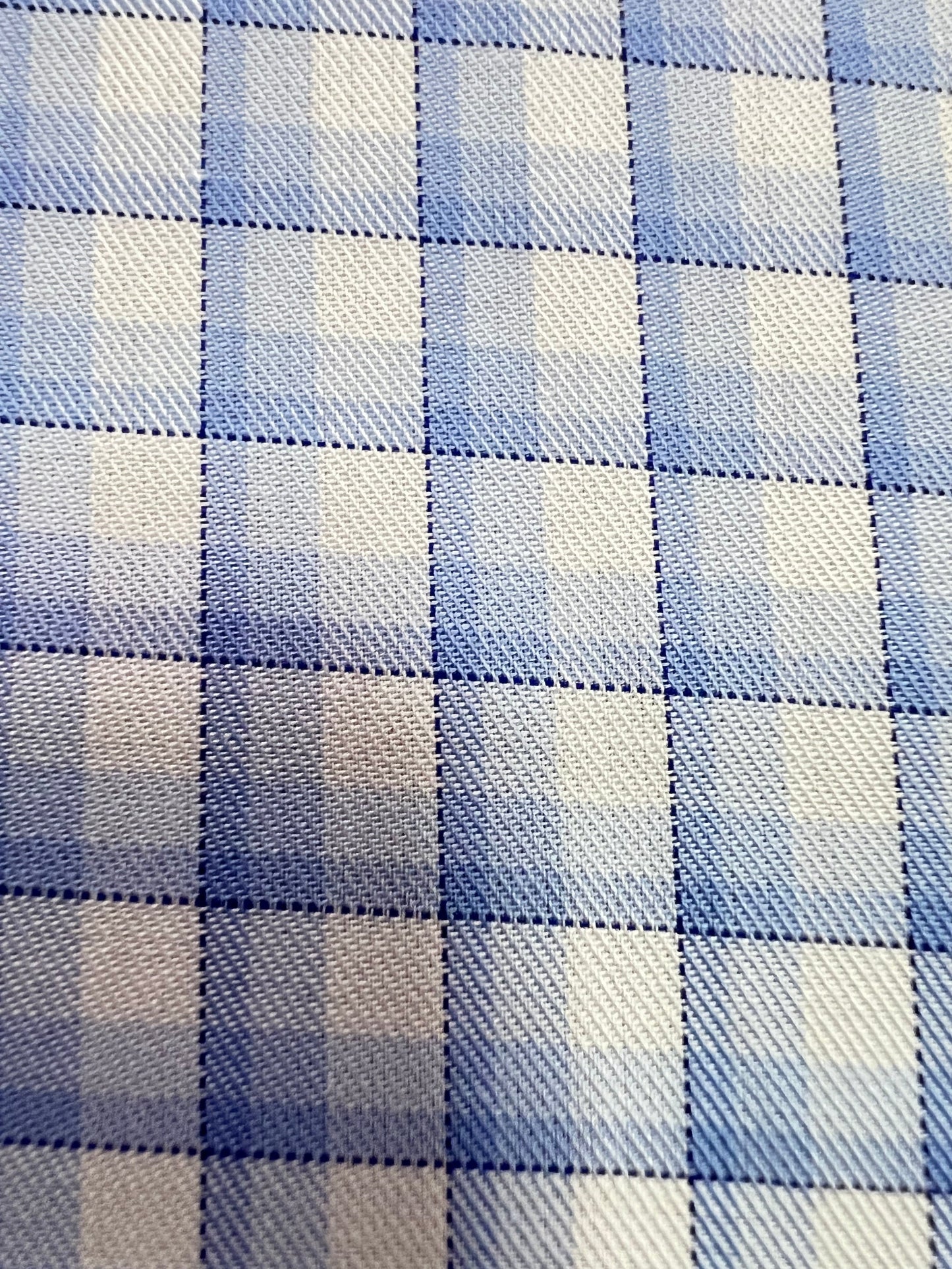 Albini® - Bold Grid Organic Daylight - Fabric