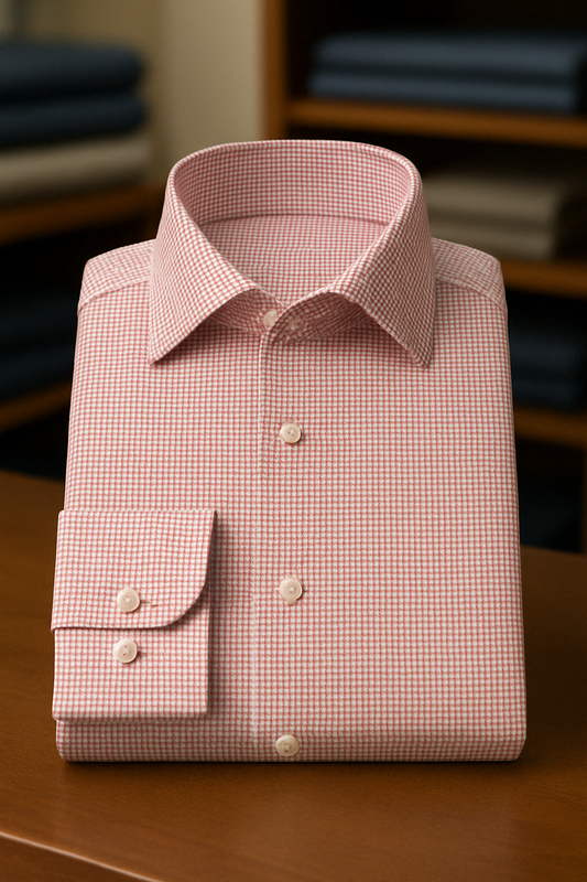 Red Light Grid Casual - Made to Measure