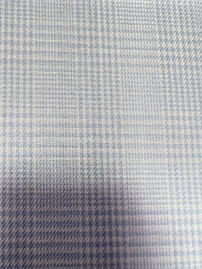 Albini - Glencheck Sky Twill