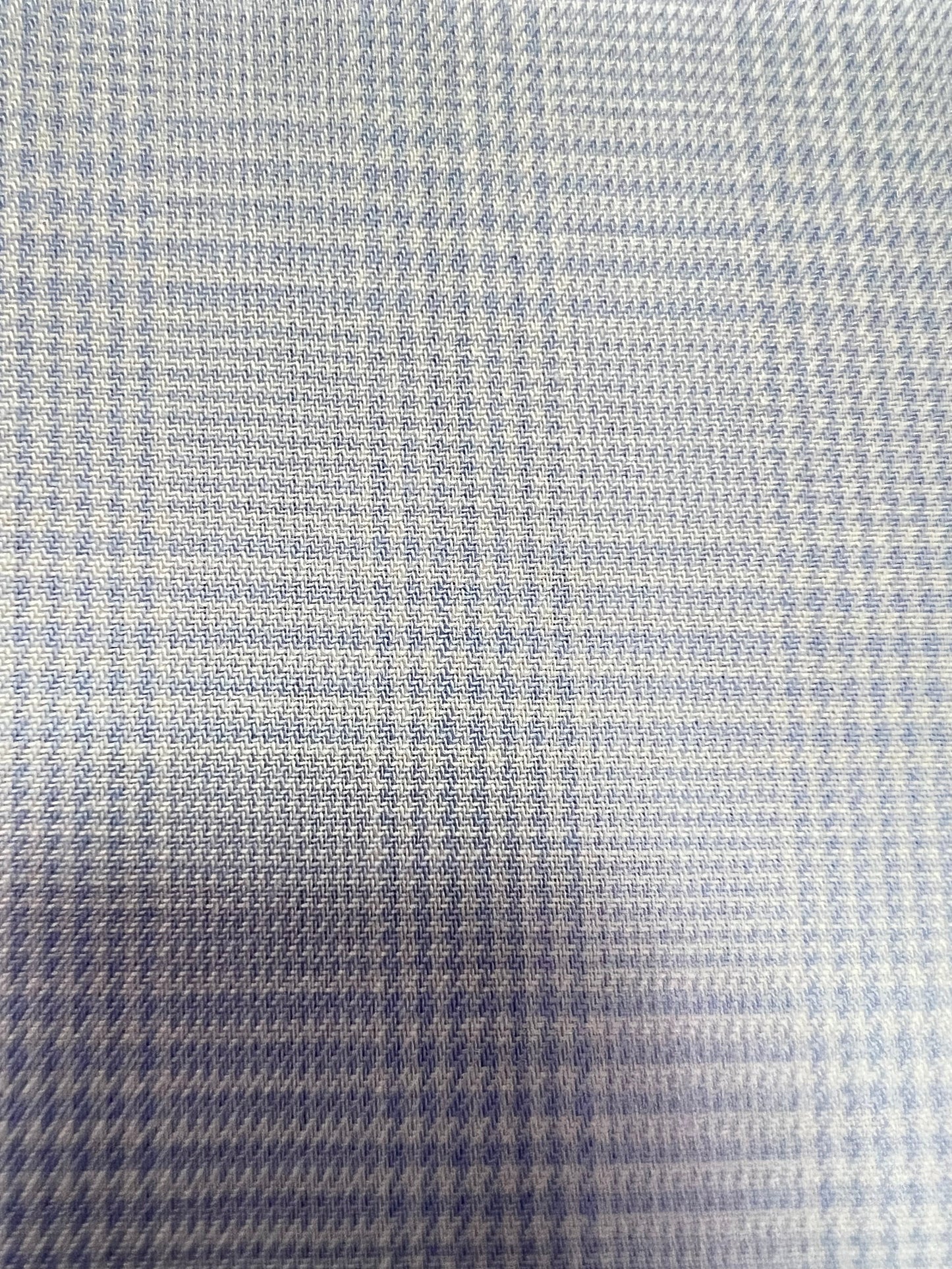 Glencheck Sky Twill - Bespoke Experience