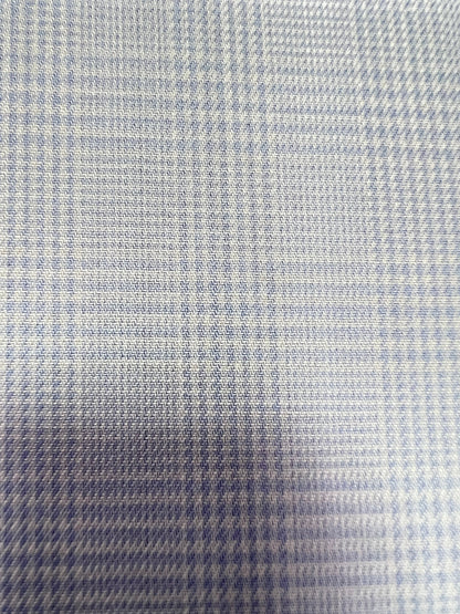 Glencheck Sky Twill - Bespoke Experience