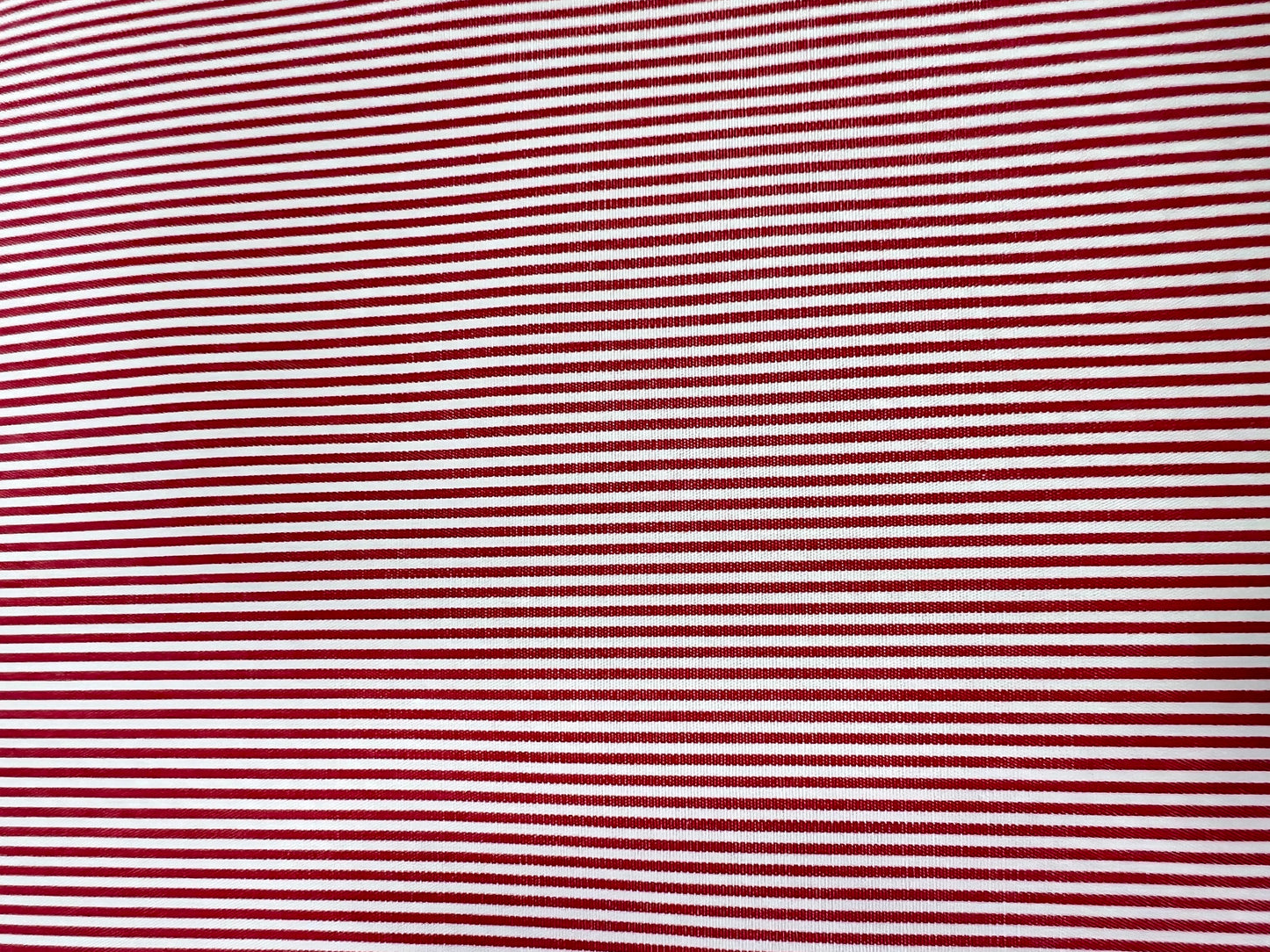 Red Thin Stripe Casual - Made to Measure
