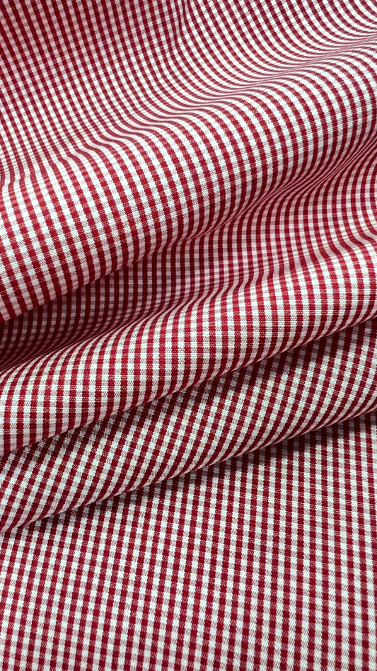 Albiate® - Red Light Grid Casual - Fabric