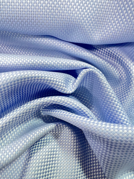Luxe Weave Sky Piquet