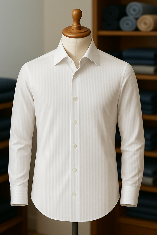 White Atelier Pinstripe - Bespoke Experience